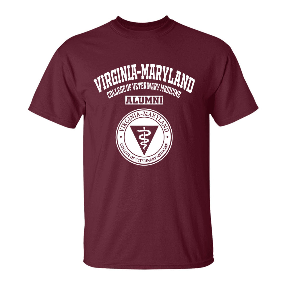 Virginia Maryland College of Veterinary Medicine VA LG Alumni T Shirt