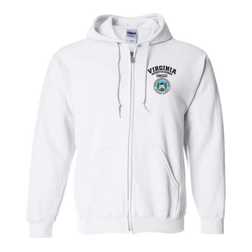 Virginia University of Lynchburg Light VA LG Alumni Zip Hoodie