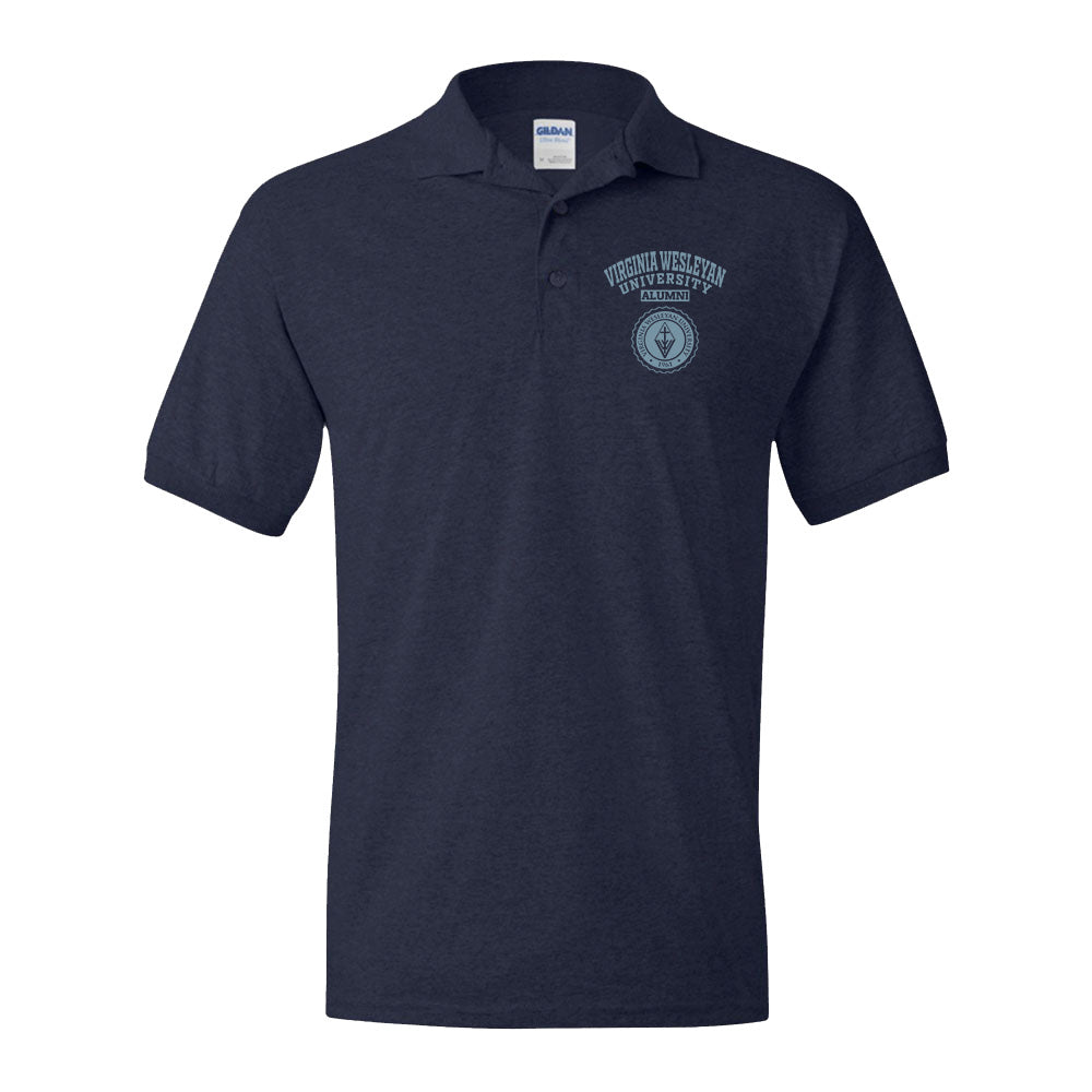 Virginia Wesleyan University Dark VA LG Alumni Polo