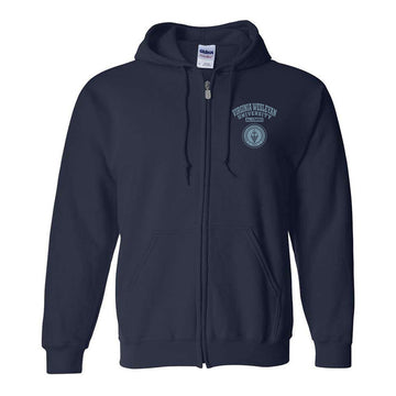 Virginia Wesleyan University Dark VA LG Alumni Zip Hoodie